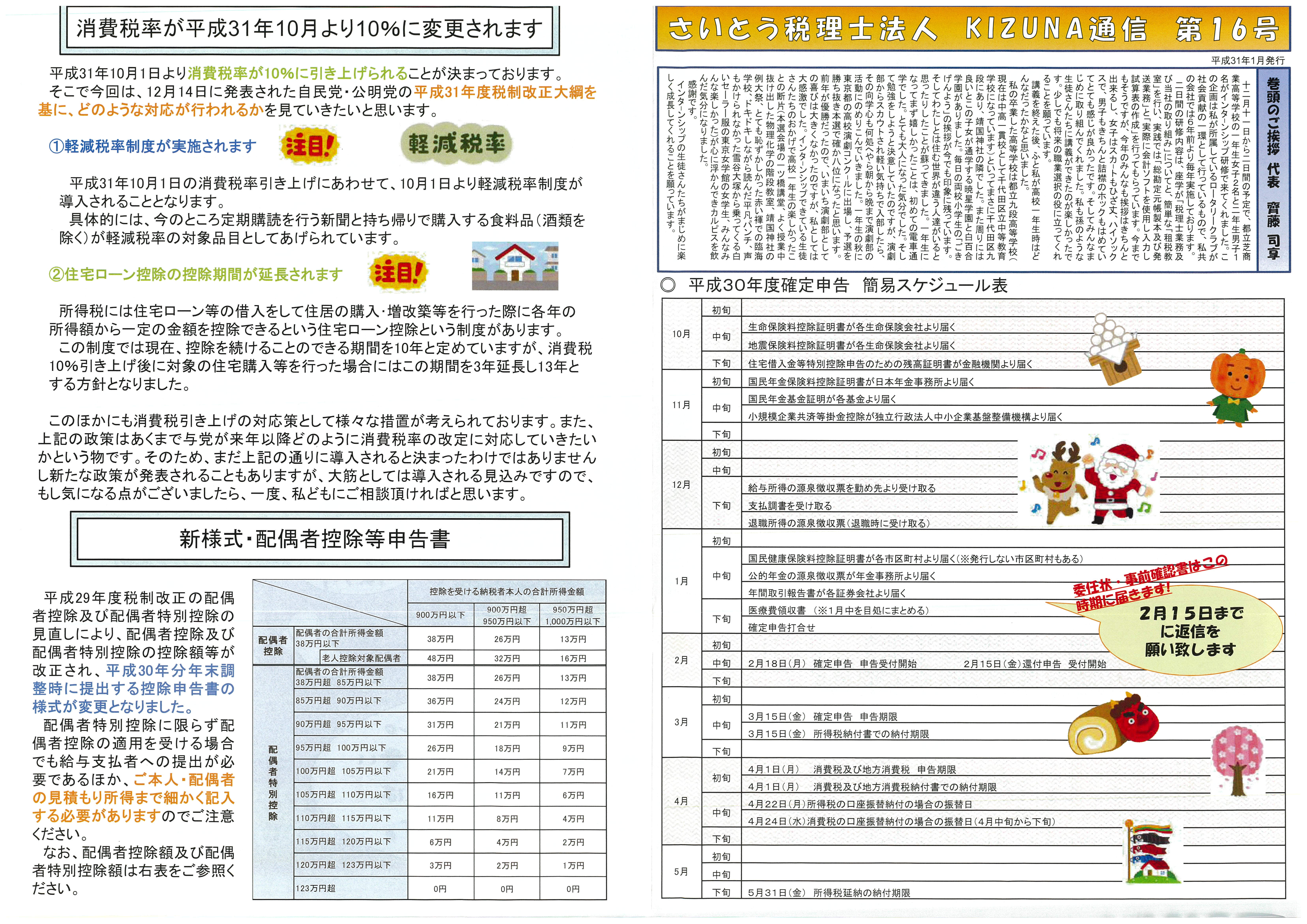 KIZUNA通信16号です